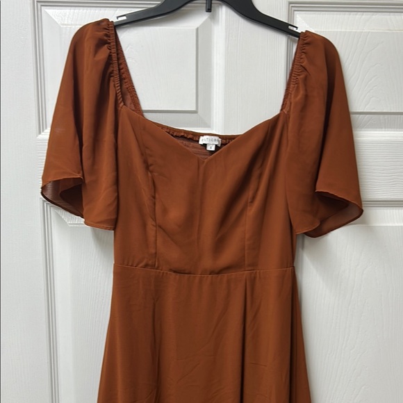 Baltic Born Terracotta Midi Dress - Picture 1 of 13